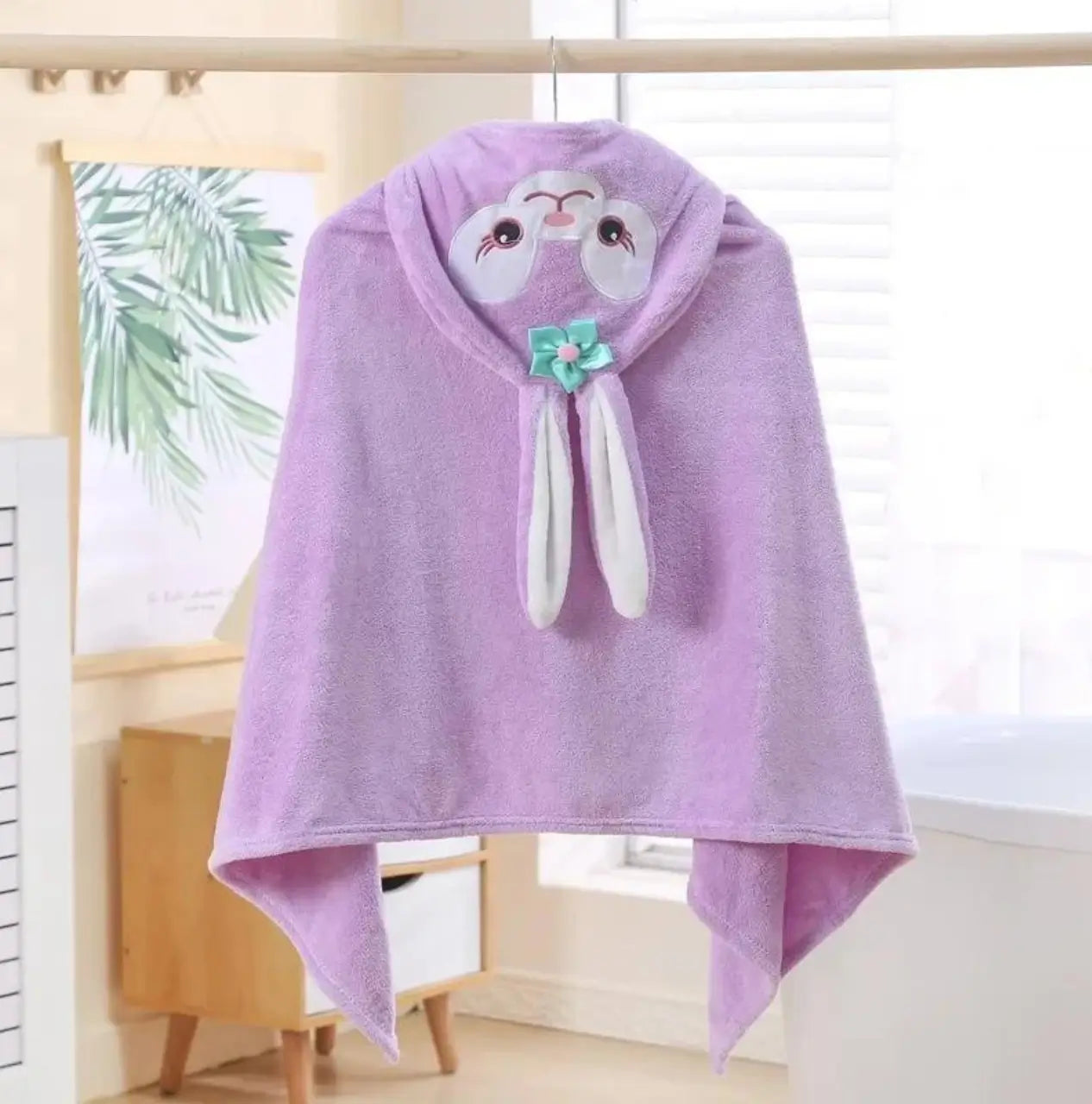 Modèle Poncho Serviette De Bain