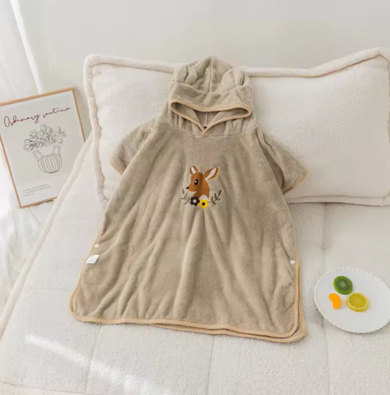 Modèle Poncho De Bain Personnalisé